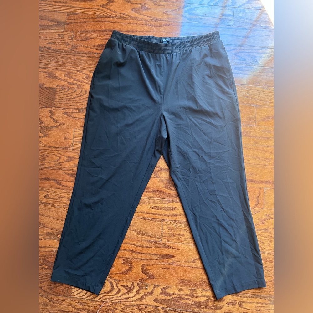 Simply Vera Vera Wang Black Women's Jogger Pants